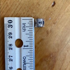 Pandora bead with heart, anchor and cross